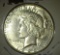 1926 S U.S. Peace Silver Dollar, attractive high grade.