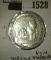 1938 A Germany Silver Five Marks, Von Hindenburg Commemorative.