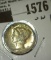 1941 D High Grade Mercury Dime with Lovely natural toning.