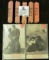 (250) Old Wheat Cents in wrappers and two different Cute.1908 Leap Year Post Cards.