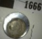 1897 Netherlands Silver 10 Cent Piece.