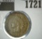 1906 Indian Head Cent, nice original high grade.