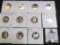(11) different Silver Proof Washington Quarters dating 2004S - 2009 S.