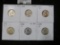 1940 P, 41 P, D, 42 P, S, & 43 P Jefferson Nickels. All Choice to Gem BU.