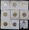 1940 P, 41 P, 42 P Silver, 46 P, D, 47 P, D, & S Jefferson Nickels. All Choice to Gem BU.