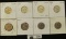 1944 D Silver, 45 P Silver, 45 D Silver, 45 S Silver, 50 D, 53 P, D, & 60 P Jefferson Nickels, all B