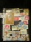 Mini-Souvenir Stamp Sheet 1477-1510 Russia; & (46) miscellaneous U.S. Stamps in a plastic page.