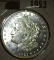 1921 D Morgan Silver Silver Dollar. A very flashy Gem.