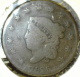 1826 Coronet Head Large Cent