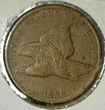 1858 Small Letters Flying Eagle Cent