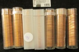 Uncirculated Solid Date Rolls Of Memorial Cents Includes 1960-D, 1968-S, 1970-S, 1972-S, 1973-S, 197