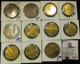 Presidential Medal & Token Lot Includes George Washington, John F Kennedy, Abraham Lincoln, & More