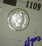 1905 P Barber Dime