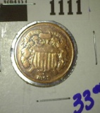 1865 Two Cent Piece