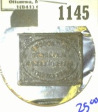 Scottish Communion Token From Dundee Catalog Number D-293