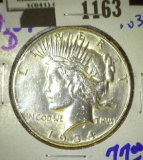 1934-D Peace Dollar