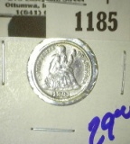 1891 Seated Dime