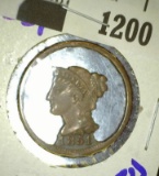 Cut Out Large Cent