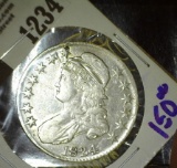 1824 Bust Half Dollar