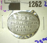 1864 Scottish Communion Token From Fetteresso Parish.  On The Reverse It Says 