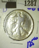 Key Date 1938-D Walking Liberty Half Dollar