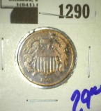 1865 Two Cent Piece