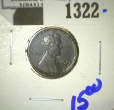 1923 S LINCOLN HEAD WHEAT TYPE CENT