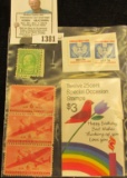 Full book of twelve 25cent Special Occasion Stamps & (6) uncancelled.