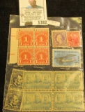 (13) scarcer Mint U.S. Stamps.