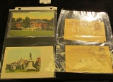 (2) 1886 Postal Cards & (2) Old (1904 & 1915) Post Cards.