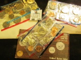 1980, 84, & 85 U.S. Mint Sets in original cellophane and envelopes. ($8.46 face value).