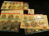 1976, 77, & 78 U.S. Mint Sets in original cellophane and envelopes. ($11.46 face value).
