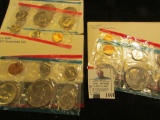 1976, 77, & 78 U.S. Mint Sets in original cellophane and envelopes. ($11.46 face value).