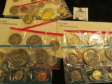 1976, 77, & 78 U.S. Mint Sets in original cellophane and envelopes. ($11.46 face value).