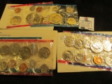 1977, 78, & 81 U.S. Mint Sets in original cellophane and envelopes. ($12.46 face value).