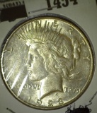 1923 S U.S. Peace Silver Dollar, attractive high grade.