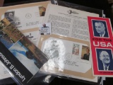 A nice selection of Lyndon B. Johnson First Day Covers and memorabilia.