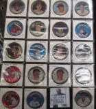 (19) 1960-70 era Baseball Coins in a 20-Pocket Plastic Page.