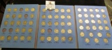 Partial Set of Mercury Dimes in a blue Whitman folder. Includes 1916P, S, 17P, D, S, 18P, S, 19P, D,