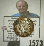 1902 High grade Indian Head Cent.