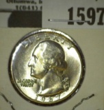 1967 P Washington Quarter, Gem BU.