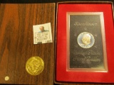 1972 S Proof Silver Eisenhower Dollar in original box.