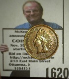 1909 P High Grade Indian Head Cent with a full Liberty.