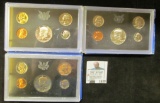 1968 S, 69 S,. & 71 S U.S. Proof Sets, original as issued. The first two sets have some Cameo coins.