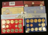 1984, 85, 90, 91, 94, 98, & 2007 P & D Original U.S. Mint Sets, as issued. ($24.74 face value).