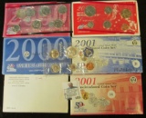 1965 U.S. Special Mint Set, 1971 D only, 2000 P & D, 2001 P & D, 2005 D (Missing the Quarters) U.S.