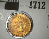 1883 High Grade Red Indian Cent.