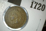 1901 Indian Head Cent, nice original high grade.