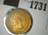 1881 High Grade with a lot of Red Indian Cent.