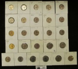 1944 D Silver, 45 S Silver, 52 D, S, 53 P, D, S, 54 P, D, S, 55 P, D, 56 D, 57 D, 59 P, D, 60 D, 63